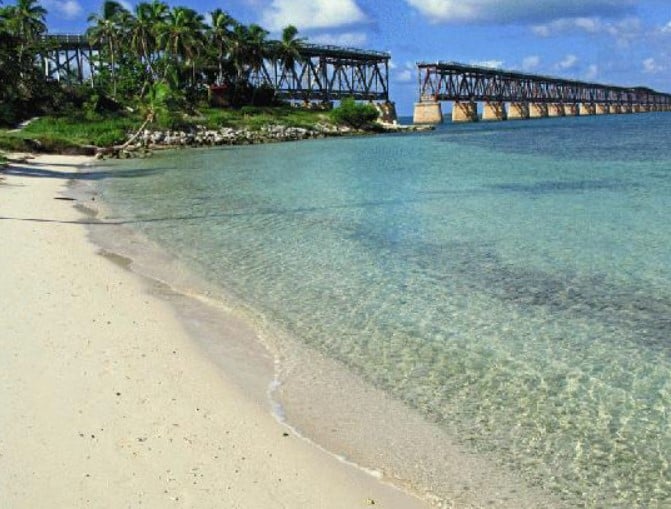 historische Brücke im Bahia Honda State Park