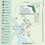Map des Blue Spring State Park