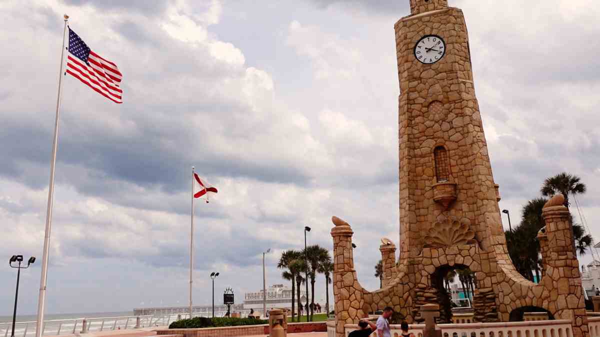 Daytona Beach Coquina Clock Tower