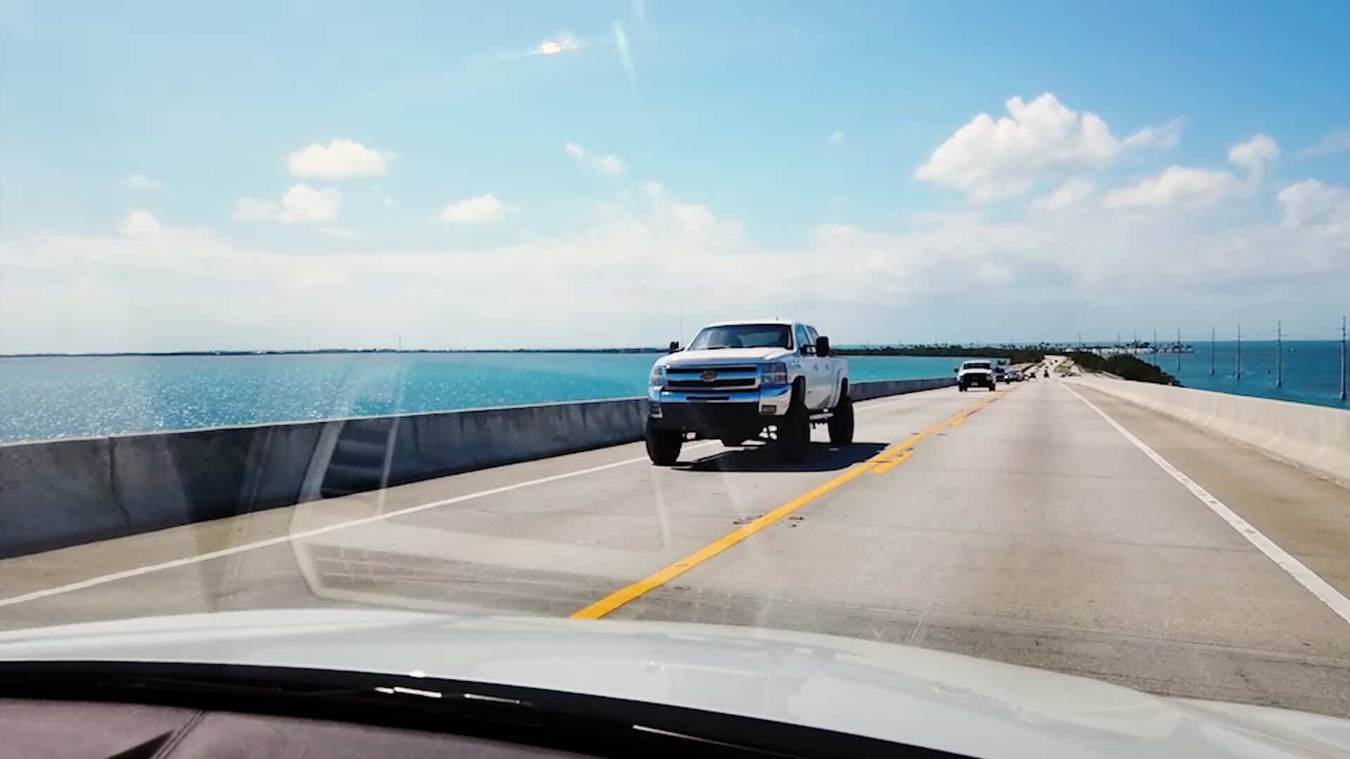 Auf dem Overseas Highway
