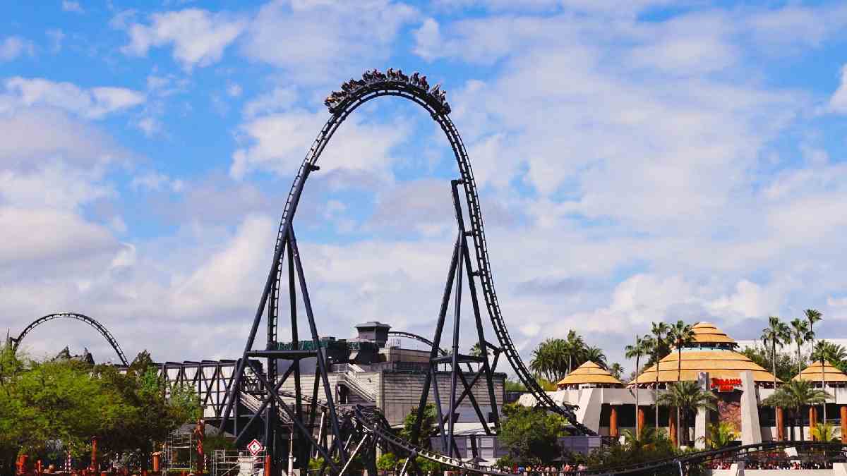 Jurassic World VelociCoaster in Islands of Adventure