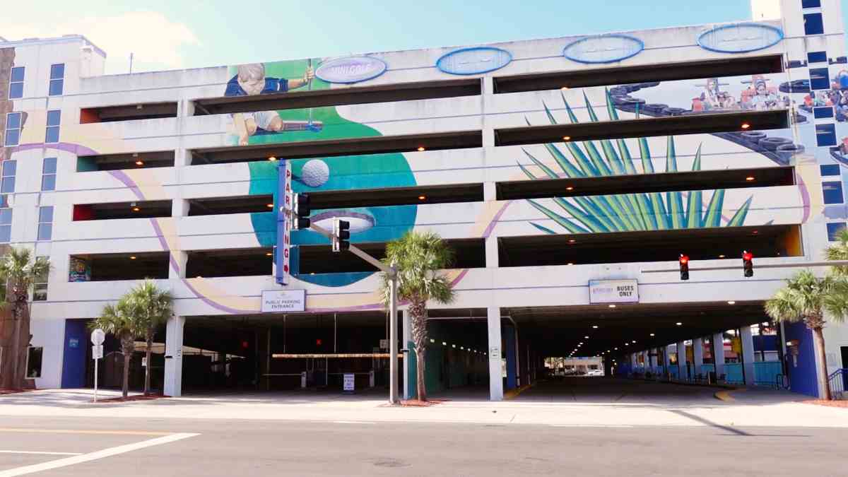 Ocean Walk Garage Daytona Beach